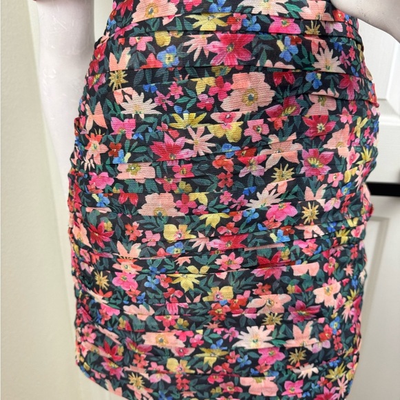 C/MEO Collective Red and Pink Long Sleeve Dress #332 - Picture 10 of 17